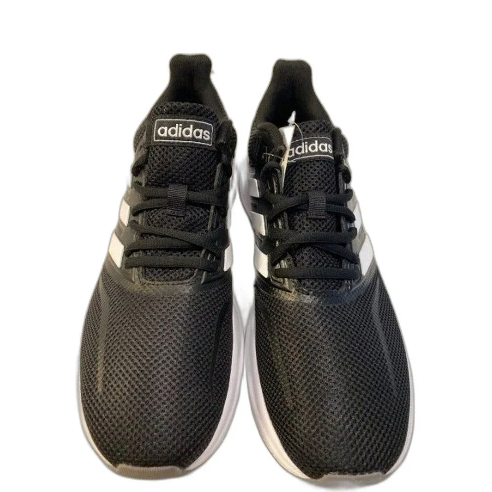 Adidas Runfalcon Women’s Running Shoes Black White Size 7.5 Athletic Sneakers